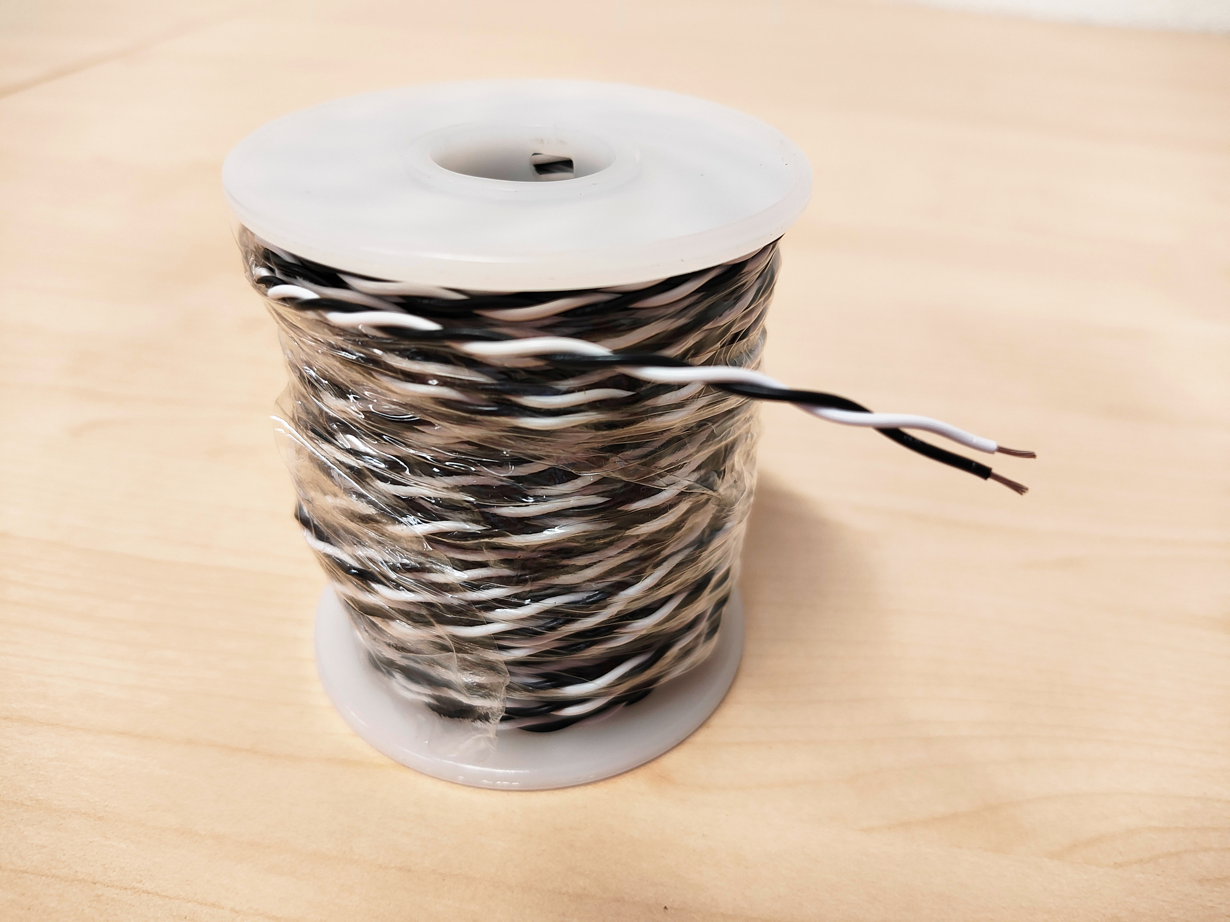 Jameco 24AWG twisted pair hook-up wire