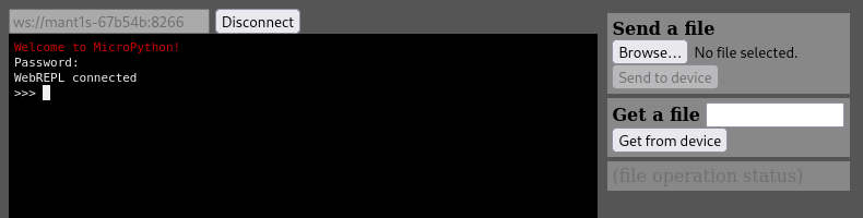 MicroPython WebREPL image